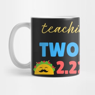 Cool Twosday Teachers Quote, Cute Toco Twosday Teachers Celebration Souvenir Mug